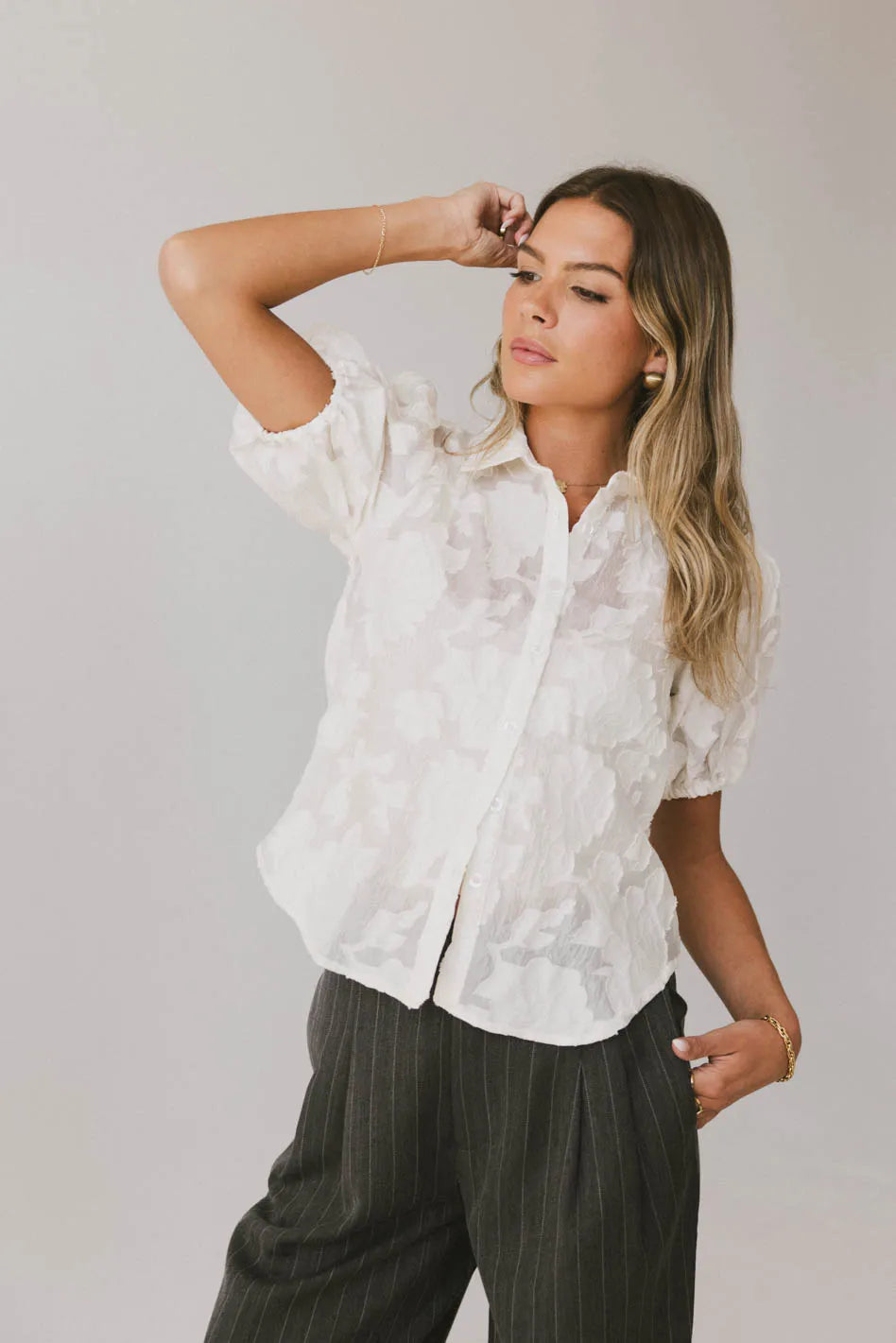 Gentry Collared Button Down - FINAL SALE