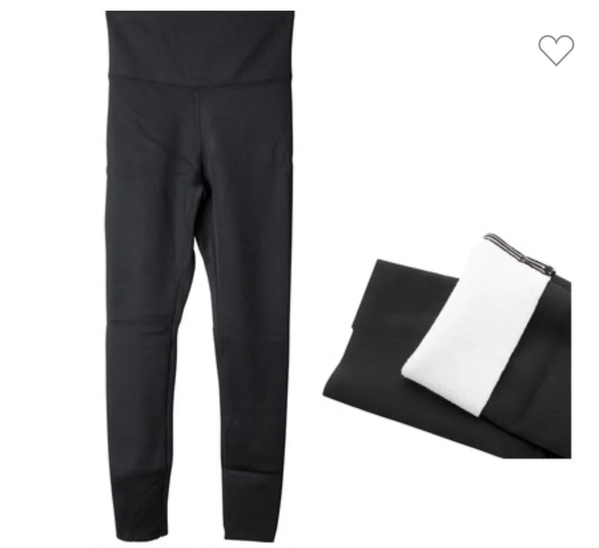 Luxe Warmth High-Waisted Tights
(Black)