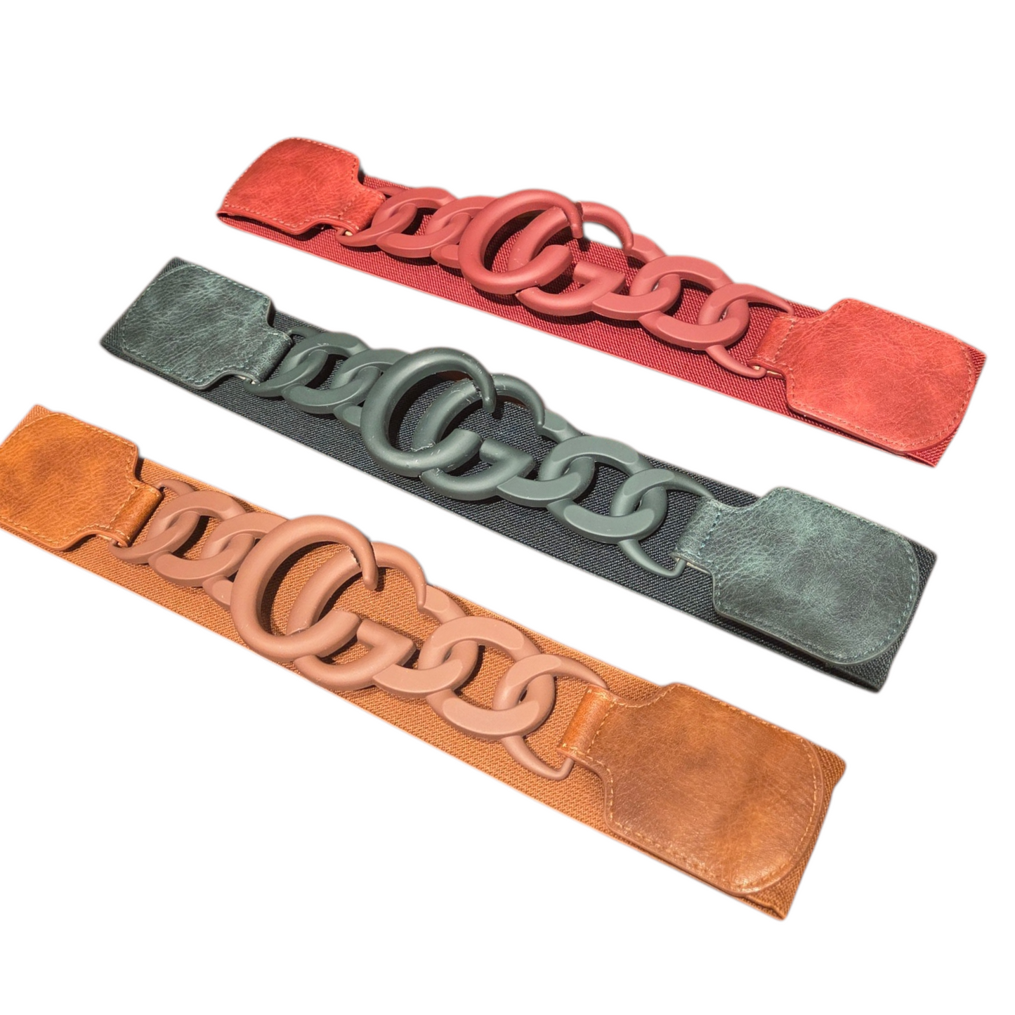 Luxe Chain Stretch Waist Belt