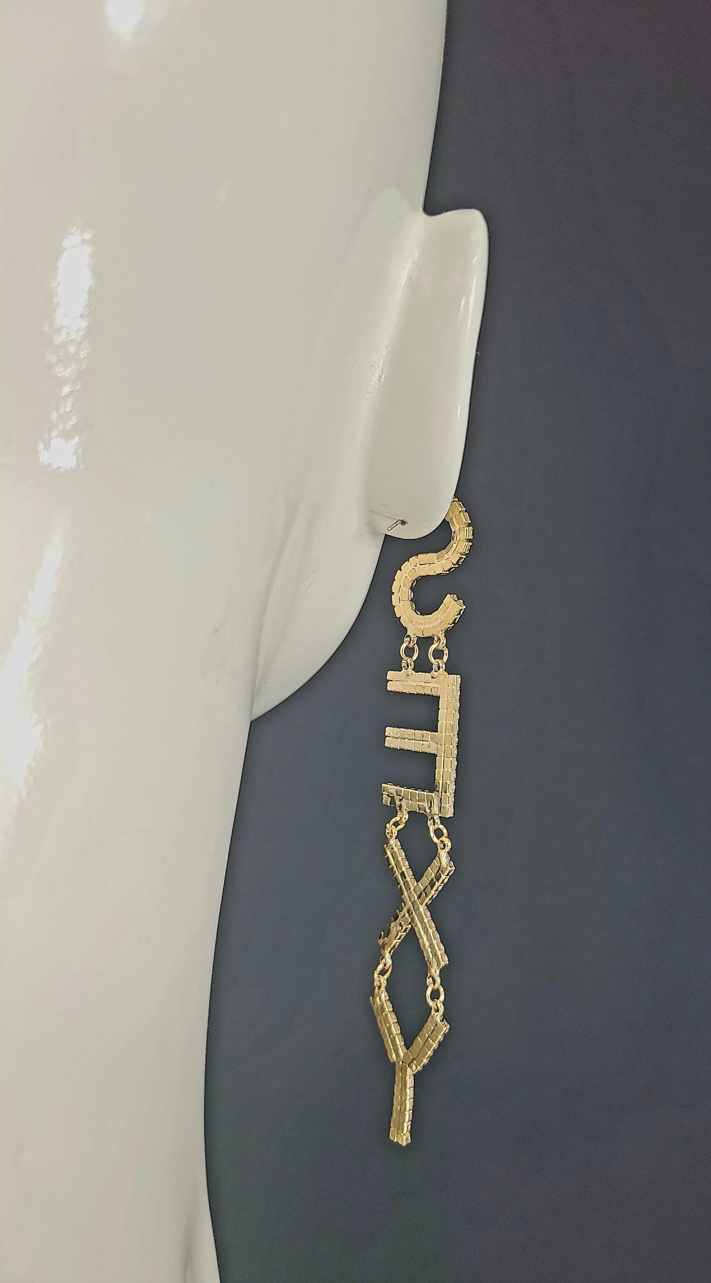 SexyGold Dangle Earrings (Gold)