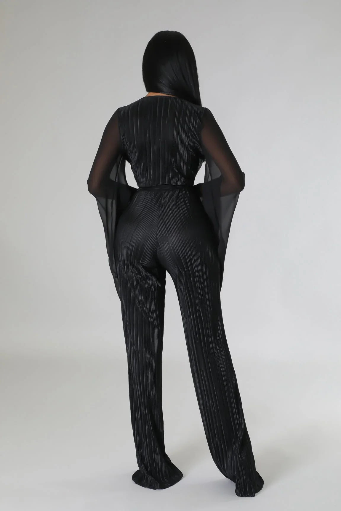 Wine and Dine Jumpsuit (Black)