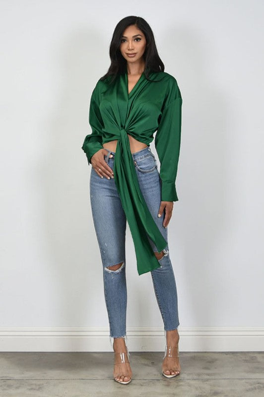 So Lovable Top (Deep Green)