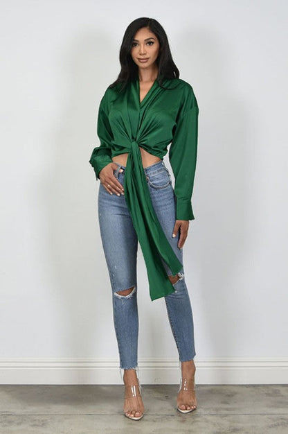 So Lovable Top (Deep Green)