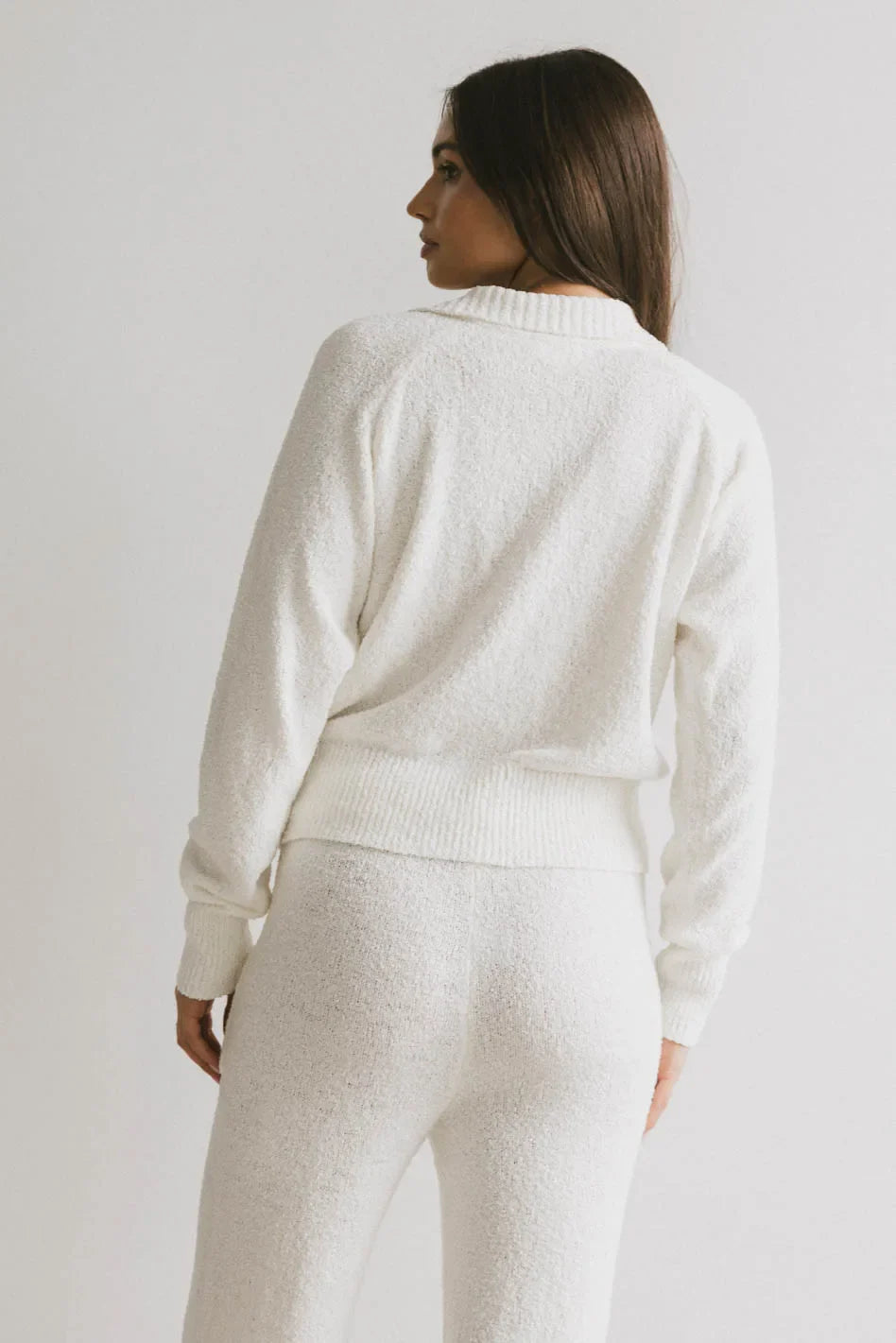 Breck Knit Sweater in Cream - FINAL SALE