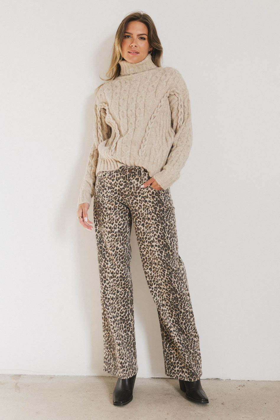 Abigail Turtleneck Sweater - FINAL SALE
