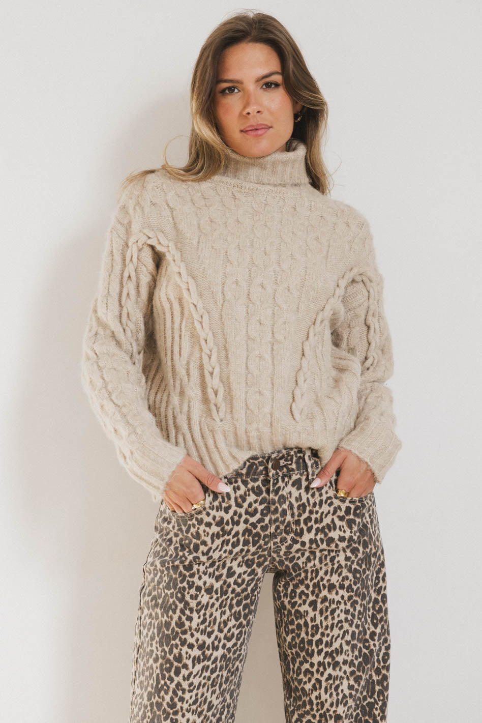 Abigail Turtleneck Sweater - FINAL SALE