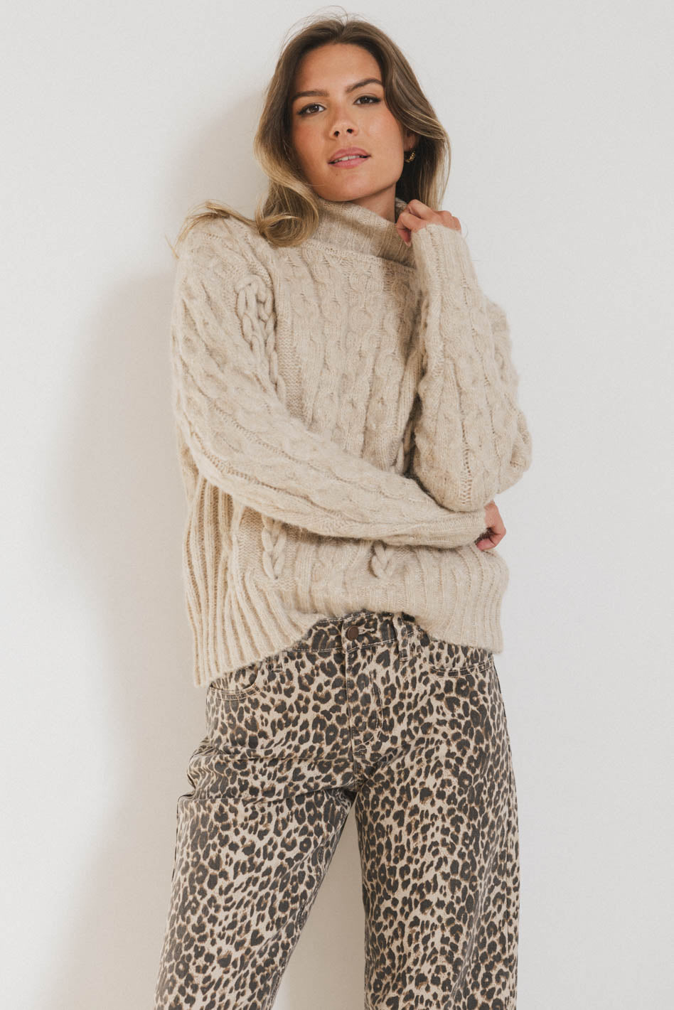 Abigail Turtleneck Sweater - FINAL SALE