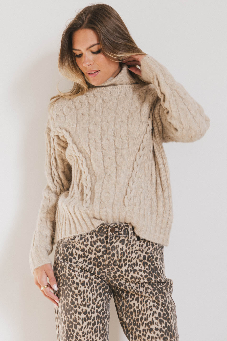 Abigail Turtleneck Sweater - FINAL SALE
