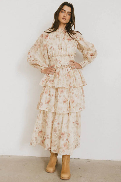 Evangeline Tiered Maxi Dress - FINAL SALE
