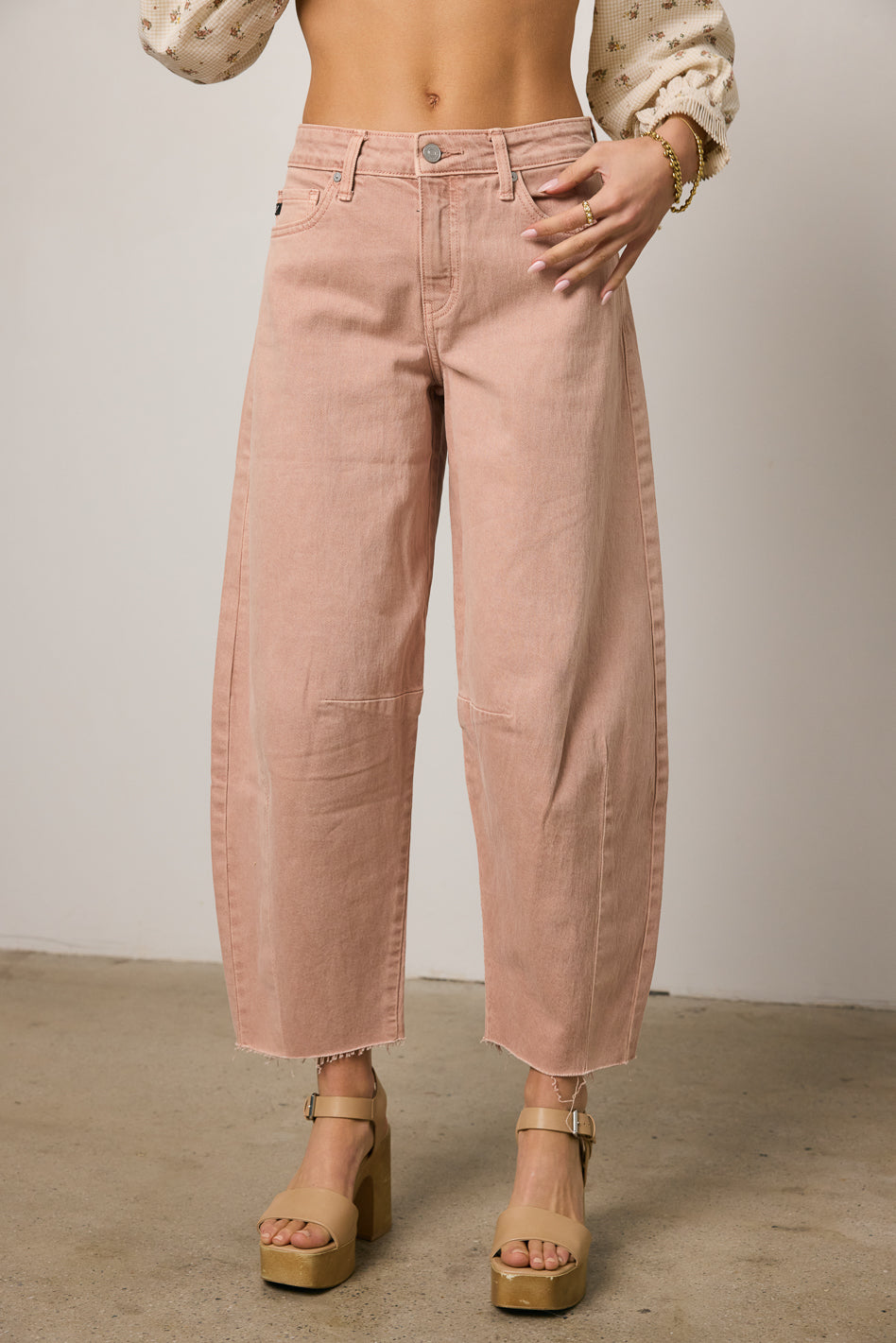 Evie Barrel Jeans - FINAL SALE