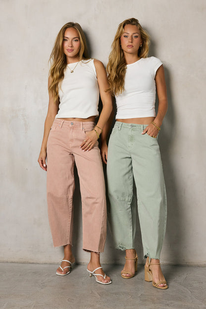 Evie Barrel Jeans - FINAL SALE