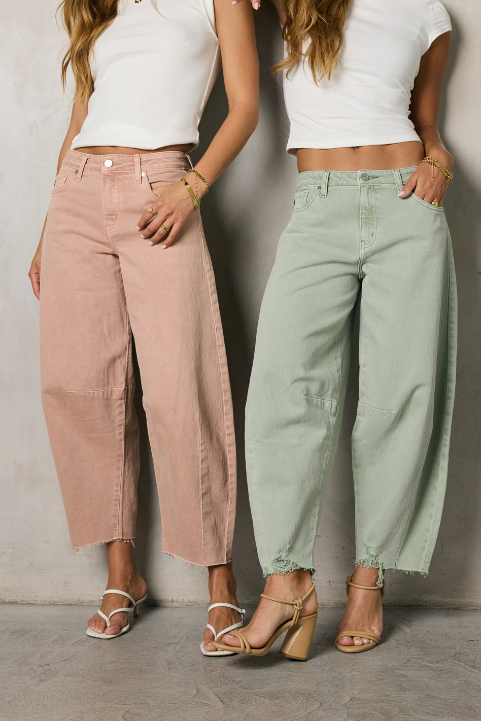 Evie Barrel Jeans - FINAL SALE