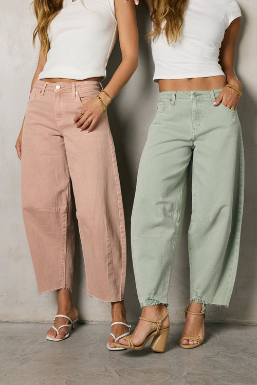 Evie Barrel Jeans - FINAL SALE