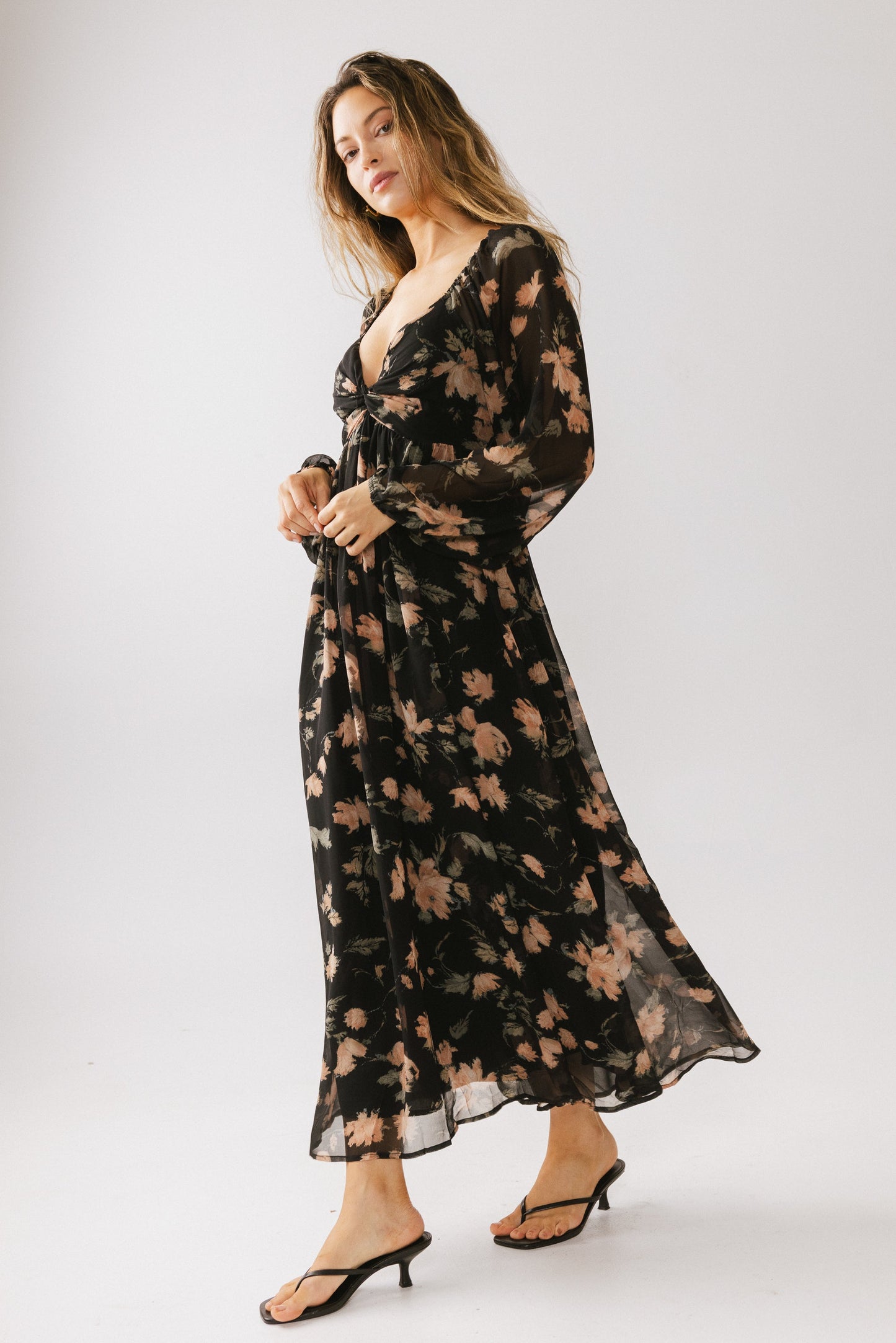 Chance Floral Maxi Dress - FINAL SALE