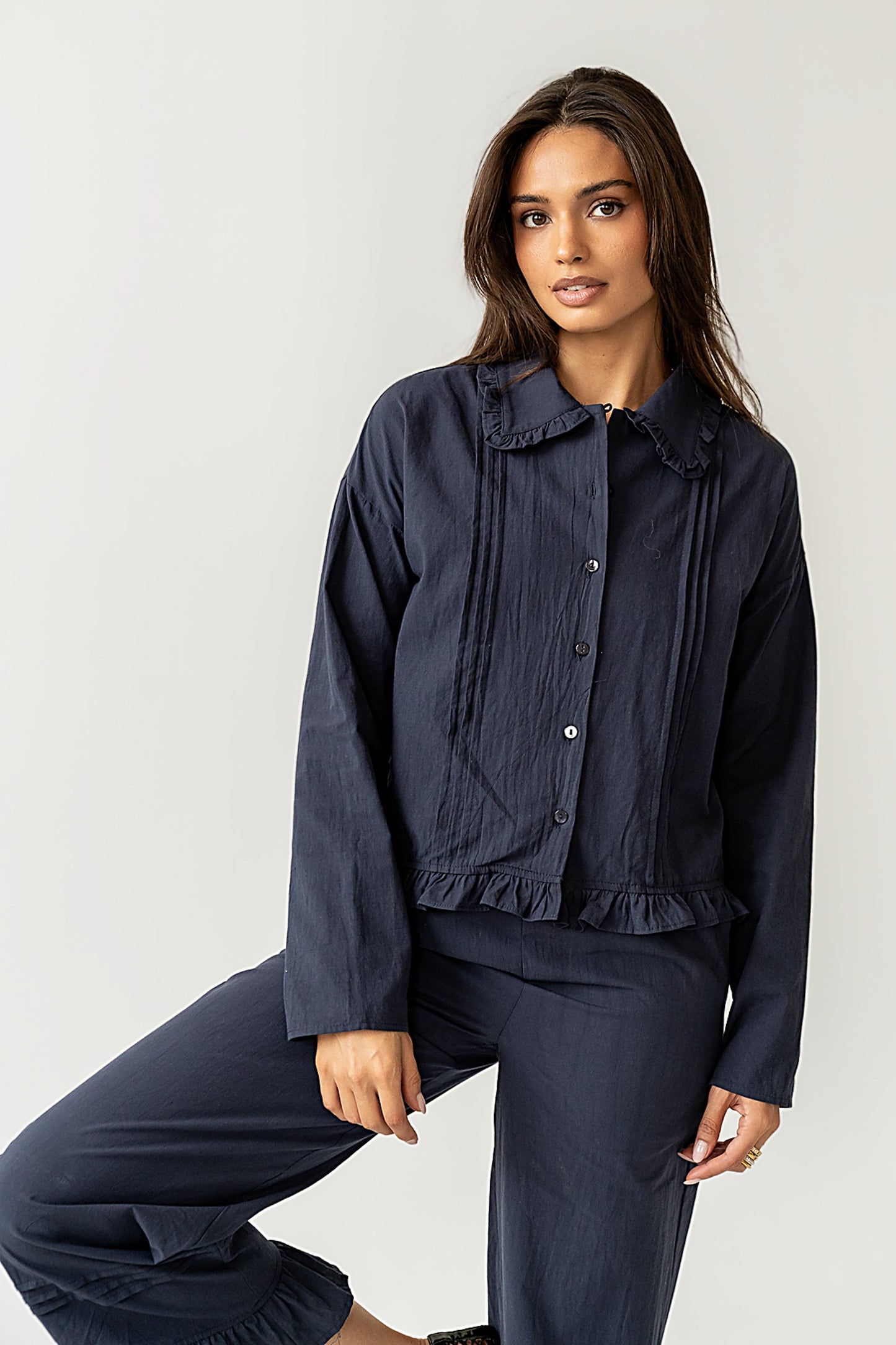 Alora Collared Blouse