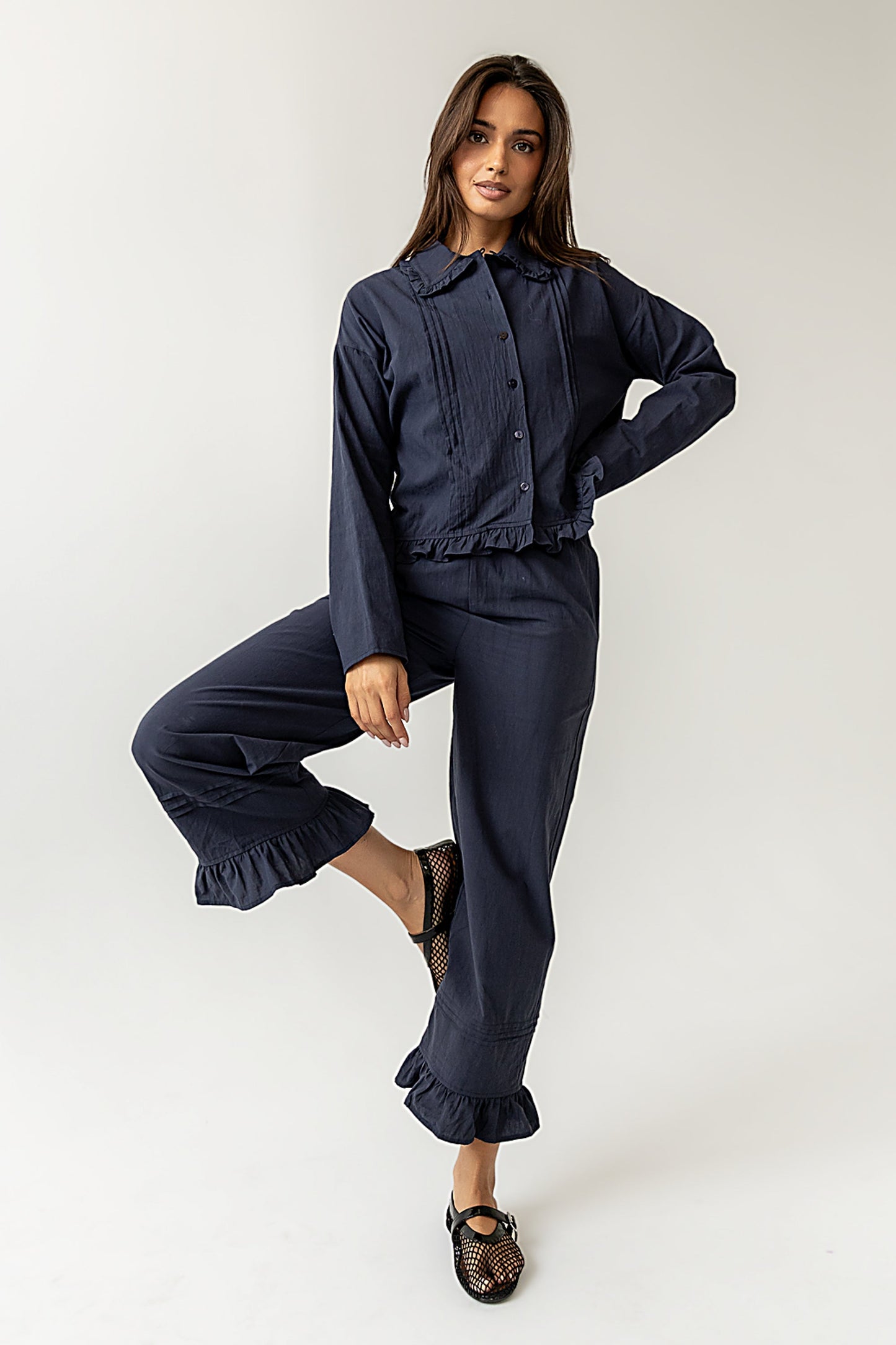 Alora Collared Blouse