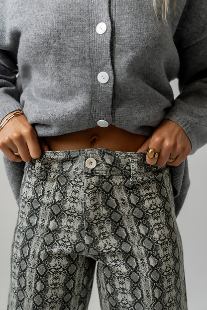 Brynn Snake Print Pants - FINAL SALE