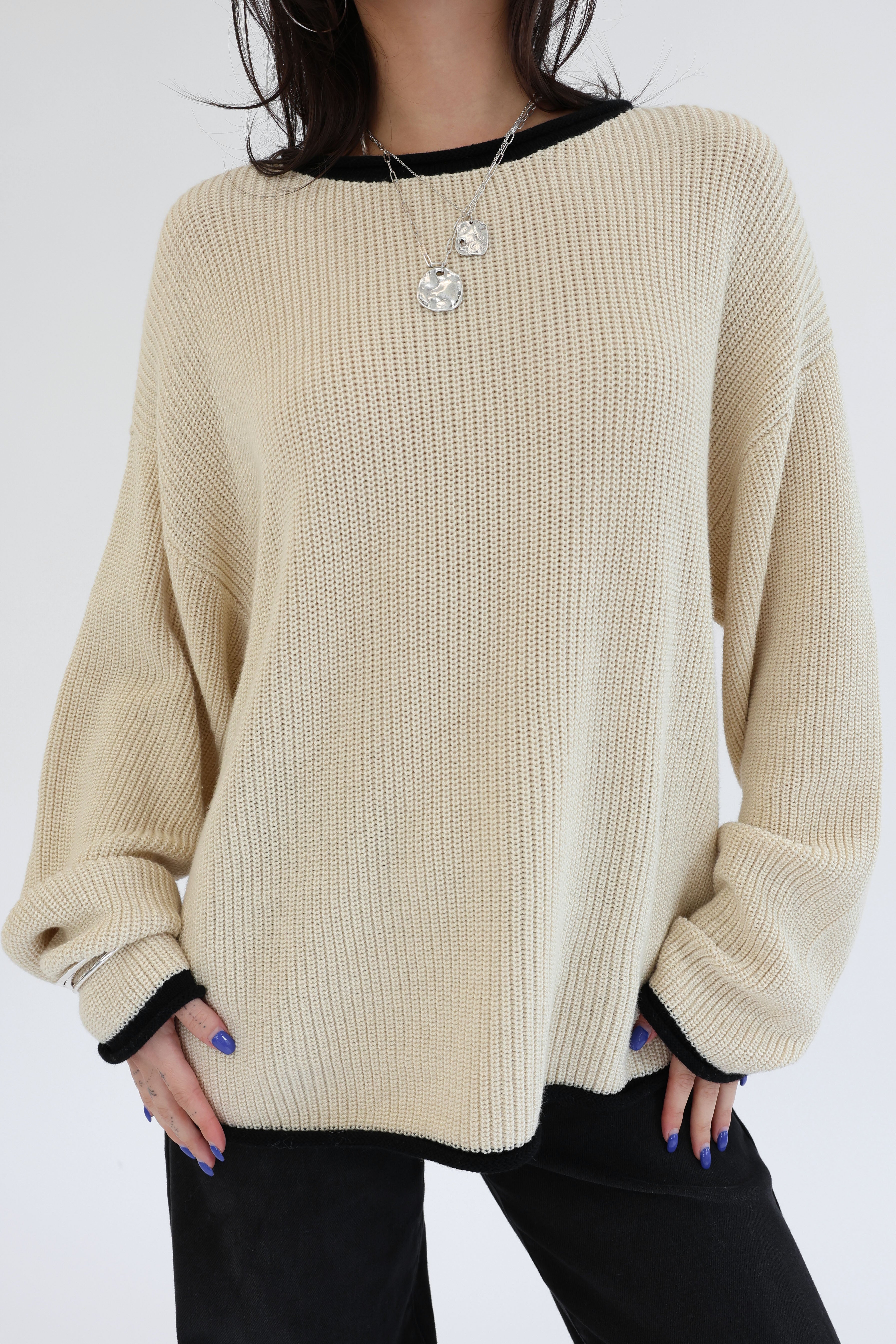 Fran Sweater in Oatmeal
