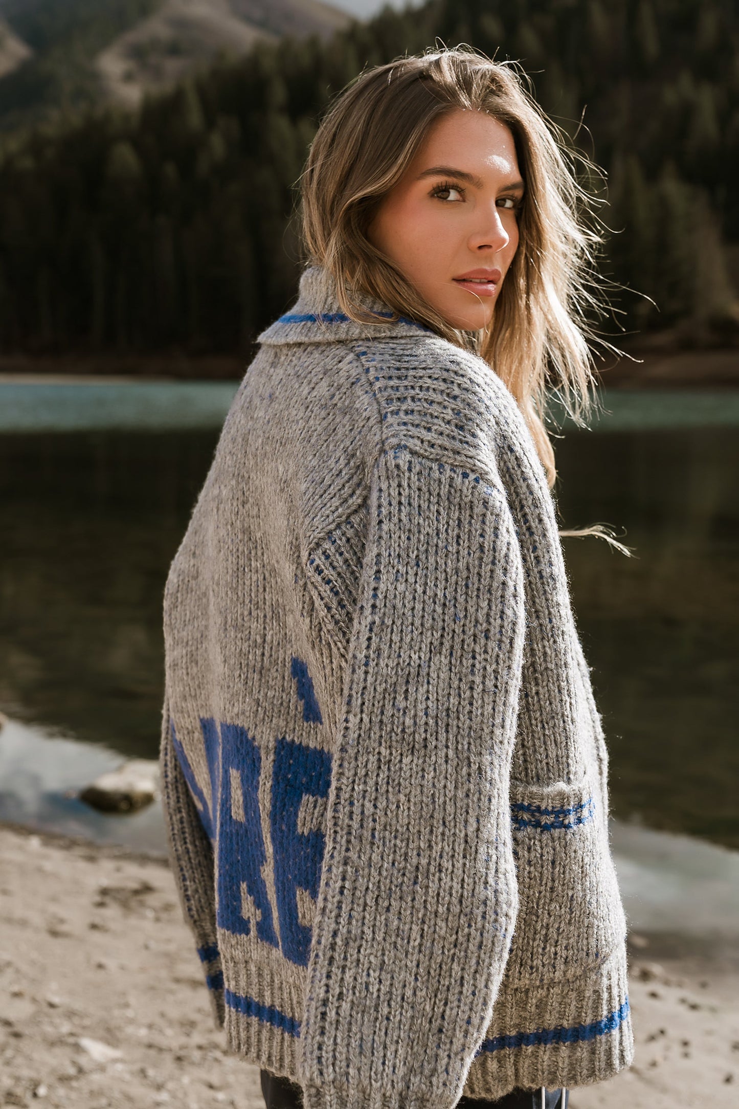Apres Oversized Knit Jacket- FINAL SALE