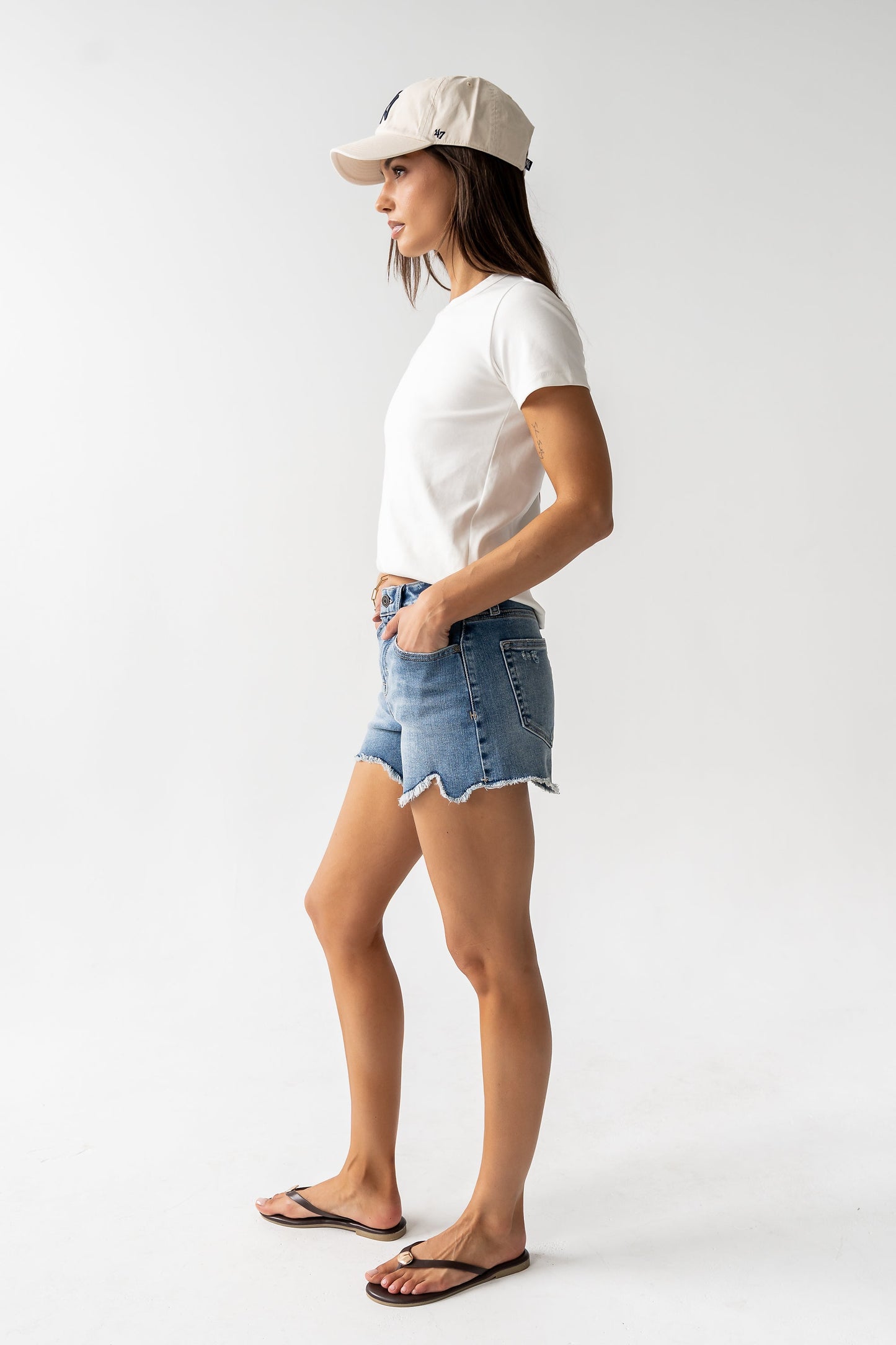 Brynlee Asymmetrical Shorts