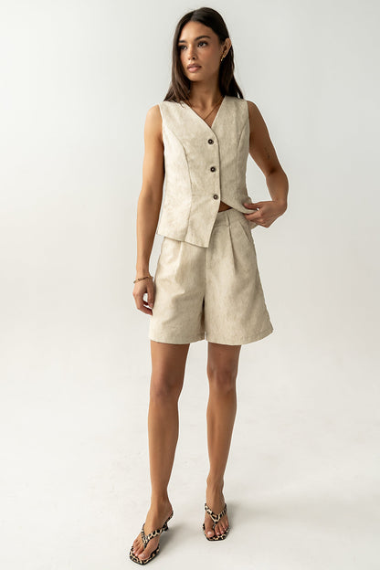 Gigi Pleated Shorts