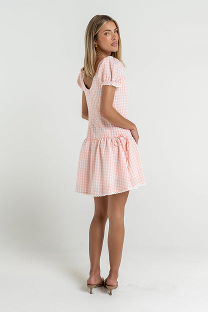Chance Gingham Mini Dress