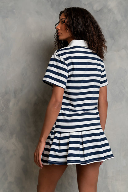 Barley Striped Skort