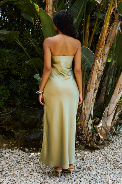 Ayla Maxi Dress in Sage