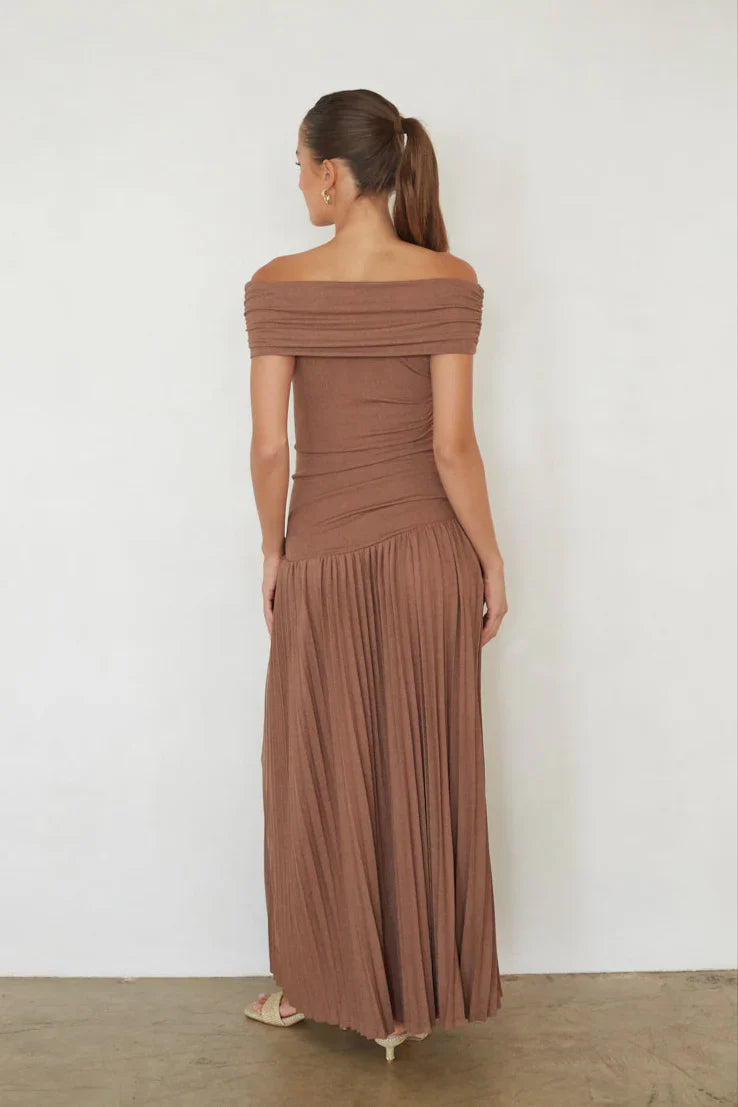 Tassia Drop Waist Maxi Dress