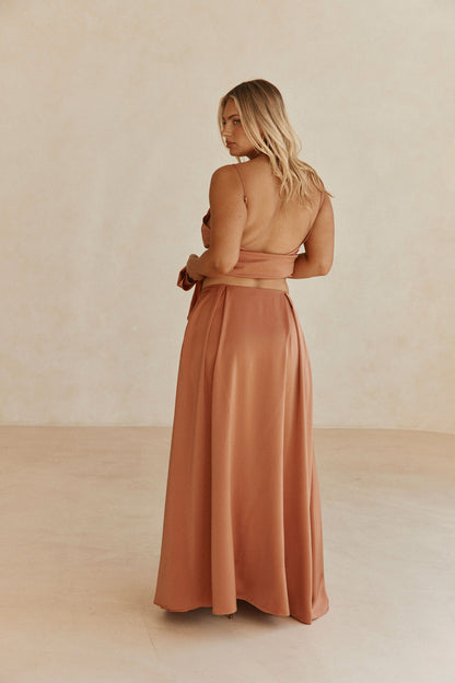 Hailey Skirt - Coral