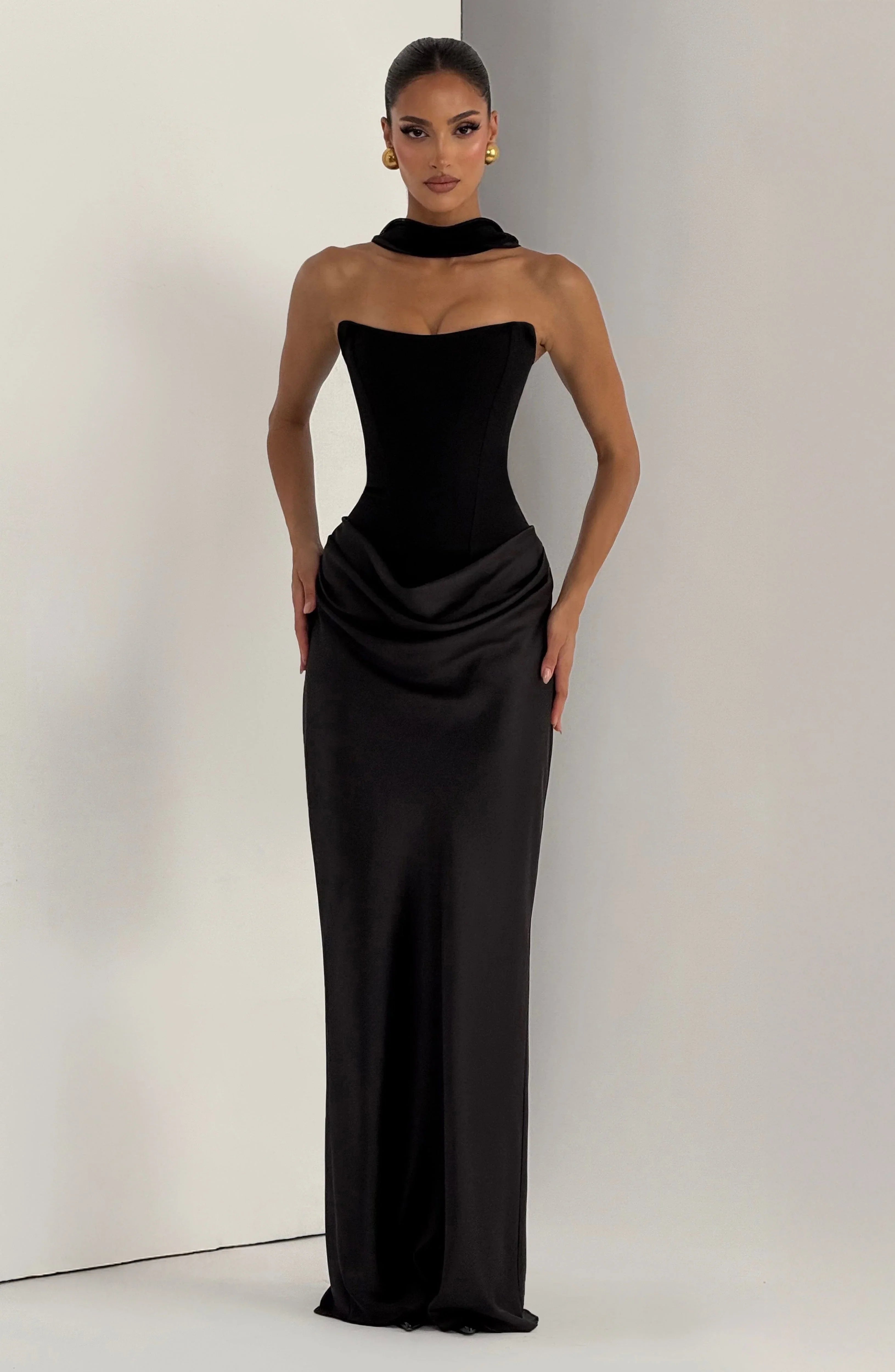 Maggie Maxi Dress - Black