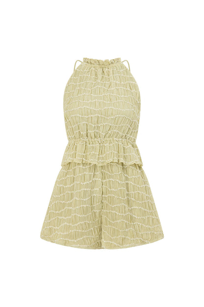 SAMPLE-Adira Playsuit - Lime