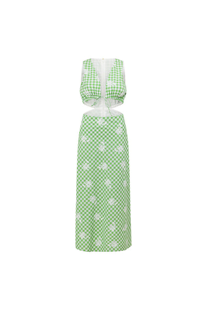 SAMPLE-Cambelle Dress - Gingham