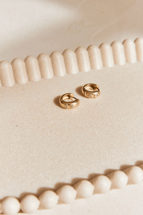 18K Aster Earrings