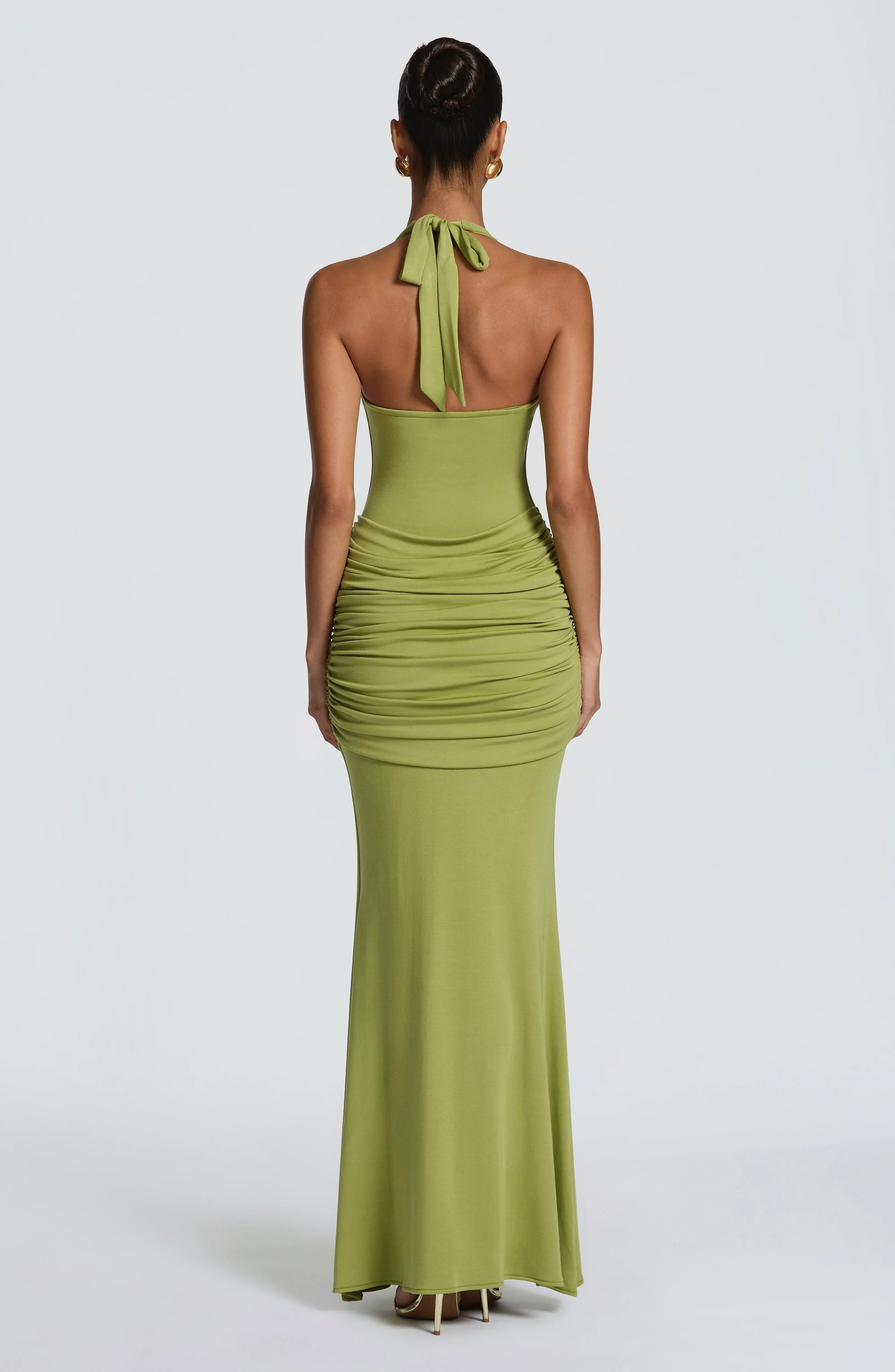 Veneda Maxi Dress - Olive