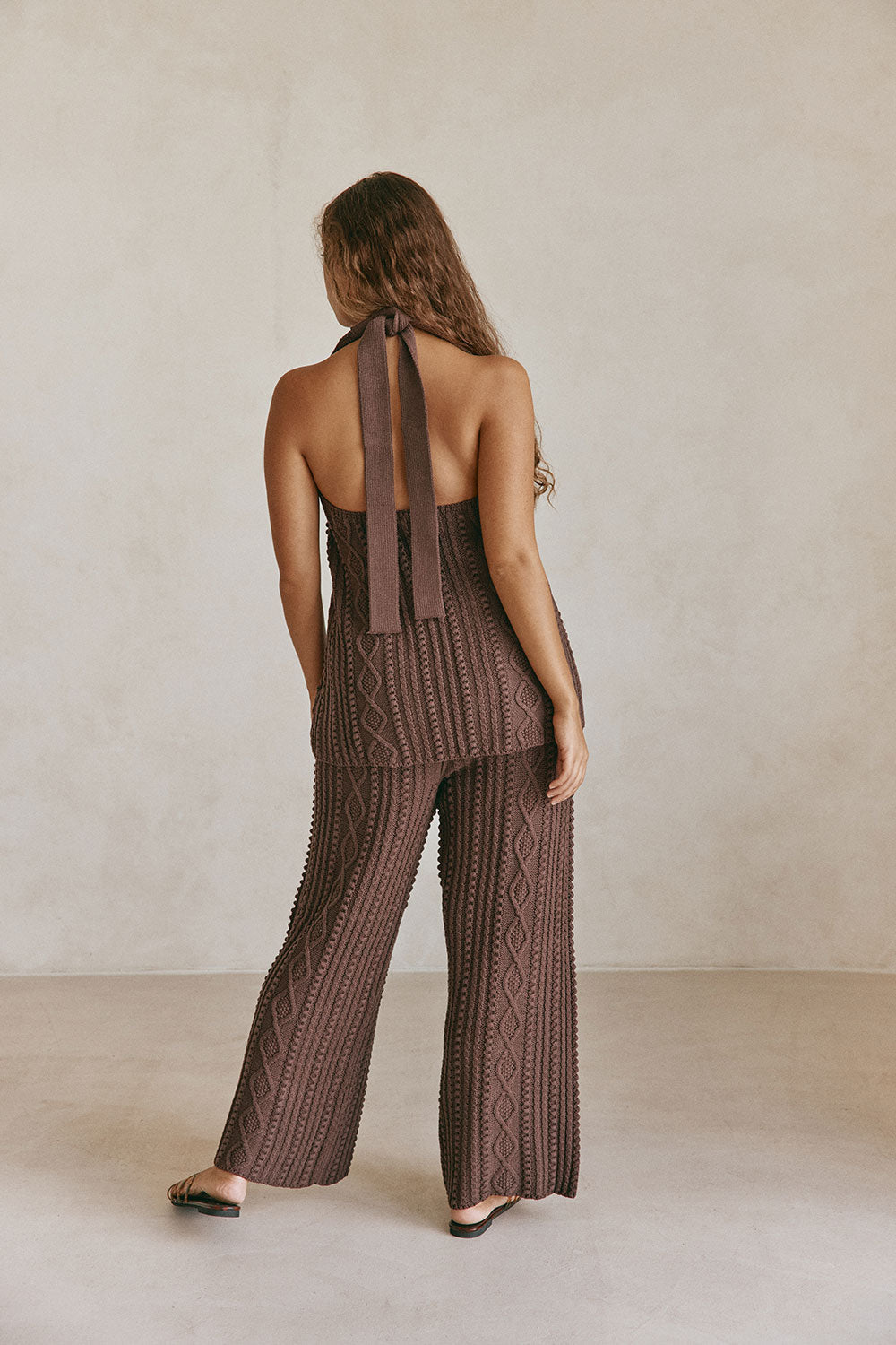 Azari Top - Brown