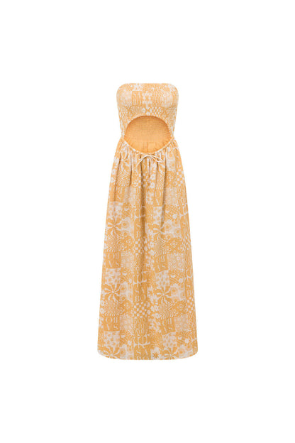 SAMPLE-Boracay Dress - Canyon