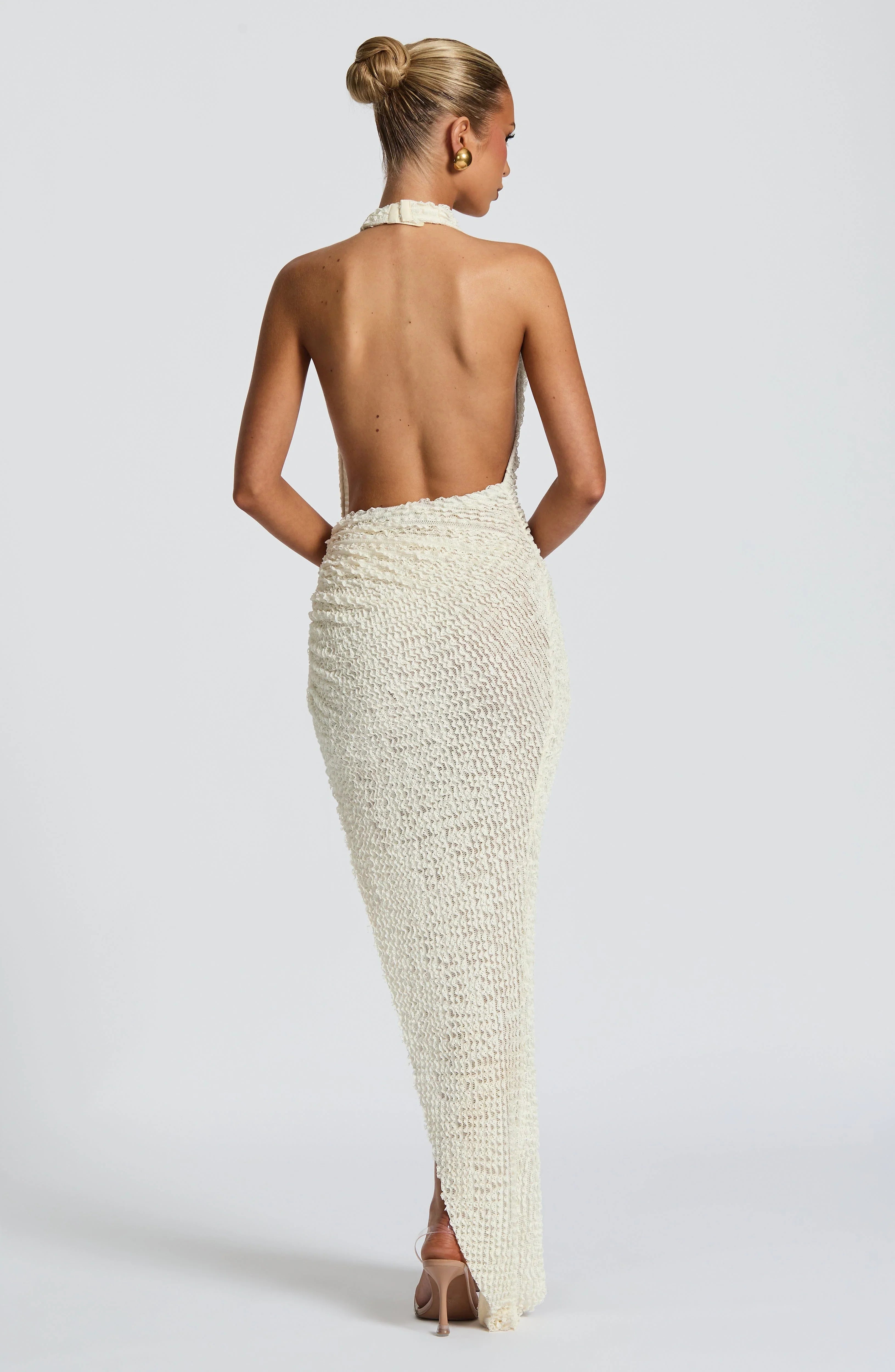 Airla Midi Dress - Ivory