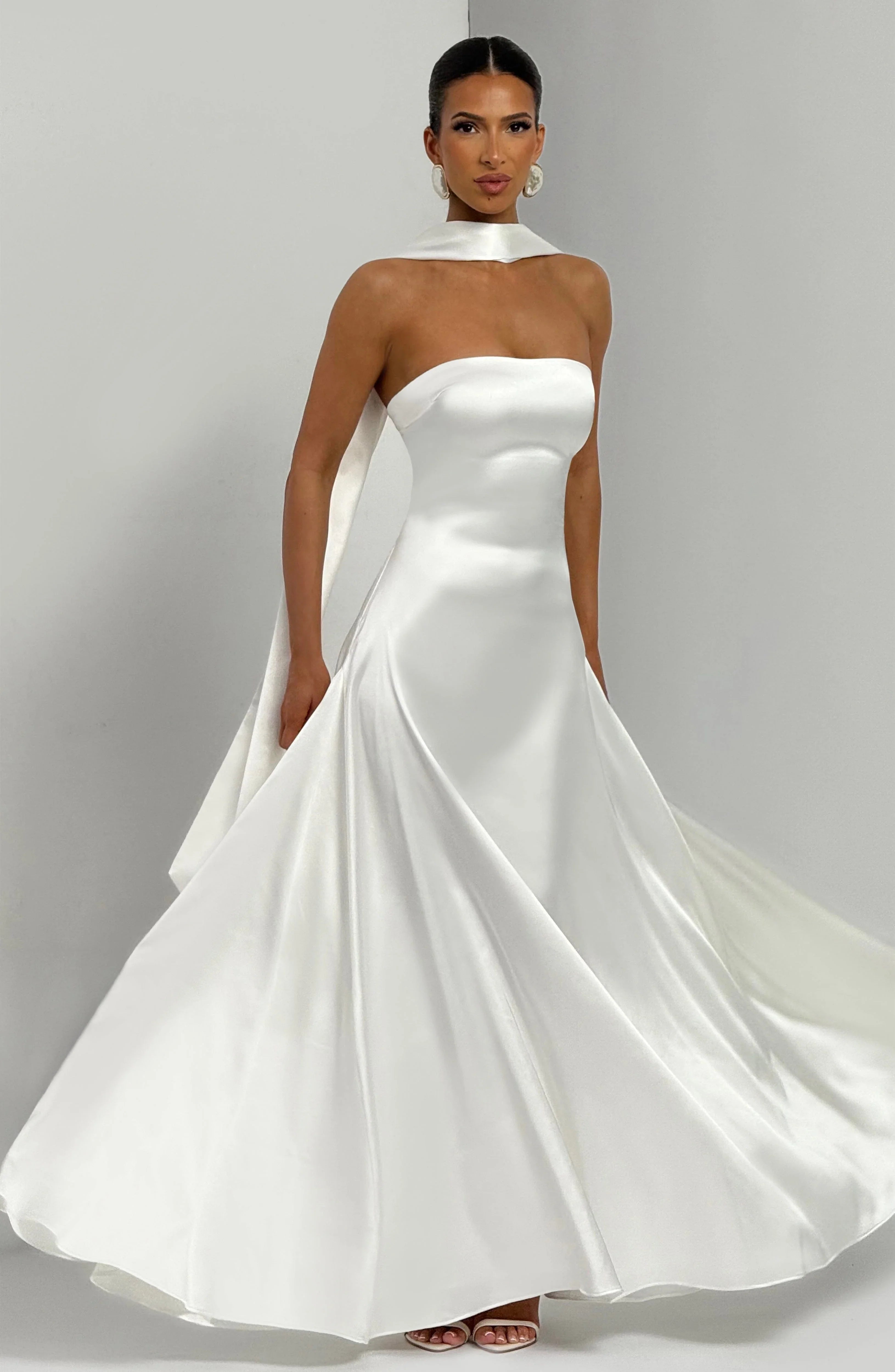 Morven Maxi Dress - Ivory