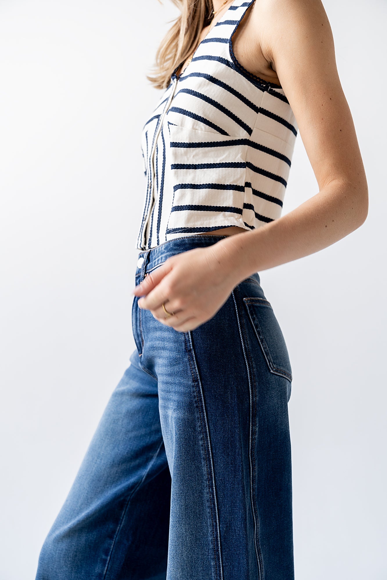 Everlee Striped Tank Top - FINAL SALE
