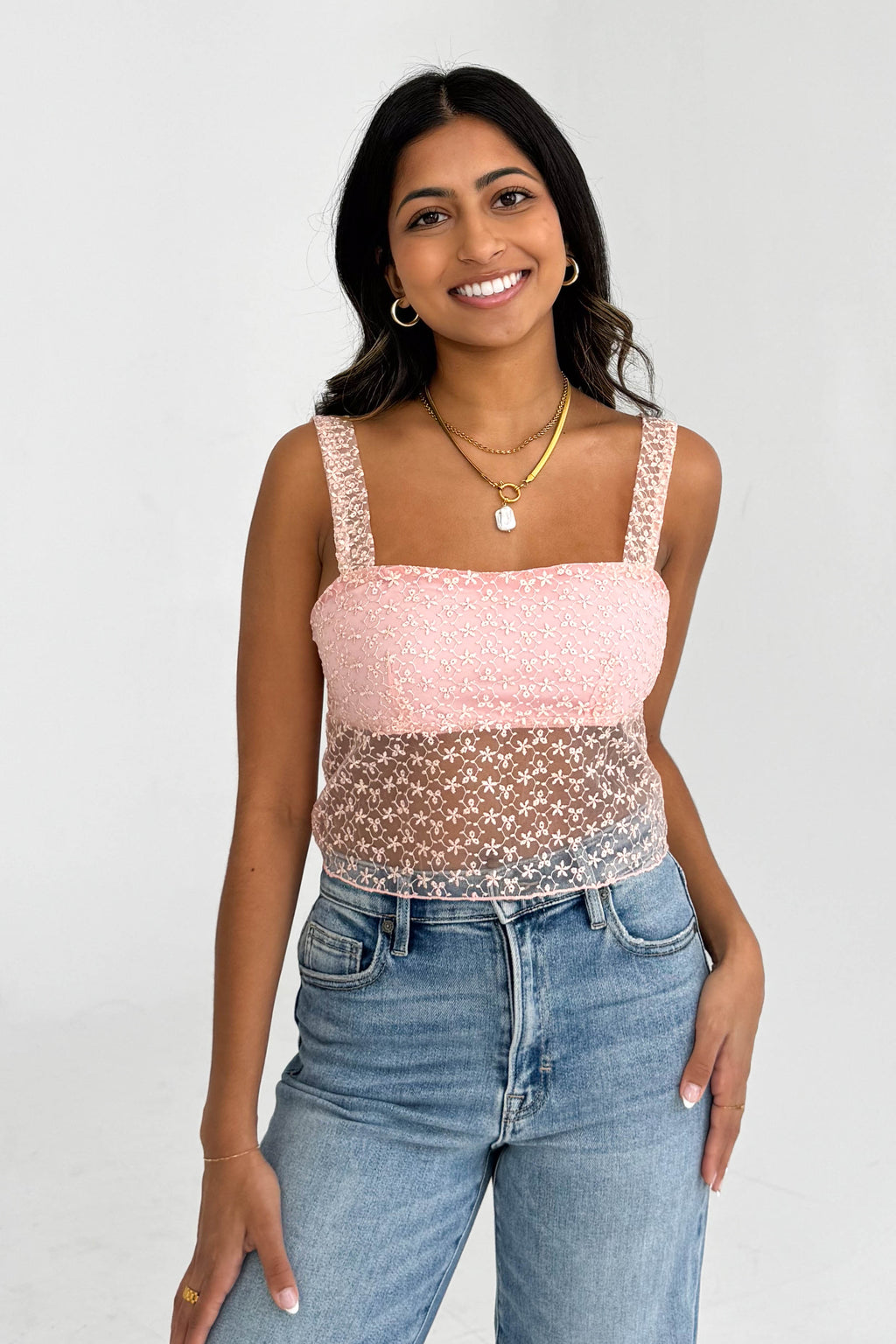 Adore You Top in Blush