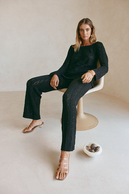 SAMPLE-Cierra Pants - Black