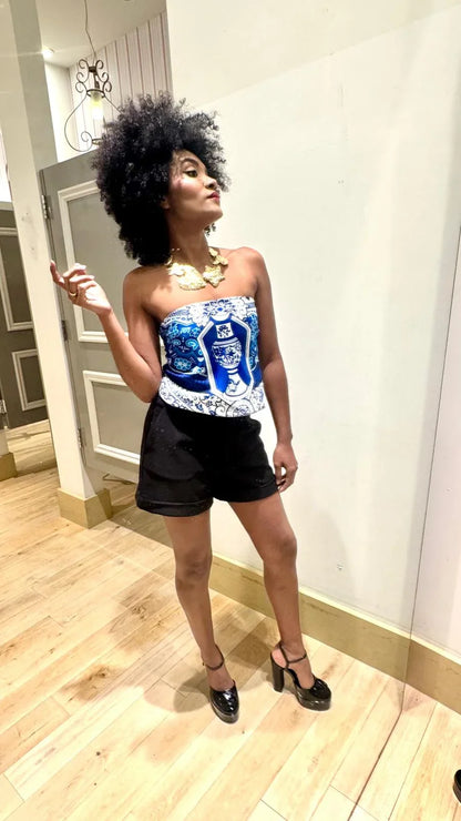 Blue Dynasty Silk Scarf  Limited Edition