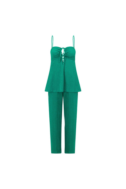 SAMPLE-Ashton Jumpsuit - Green