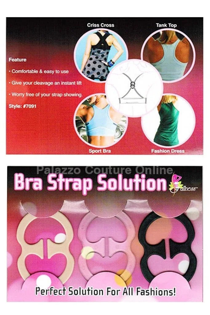 Bra Strap Clips Solution for Lifted Cleavage
