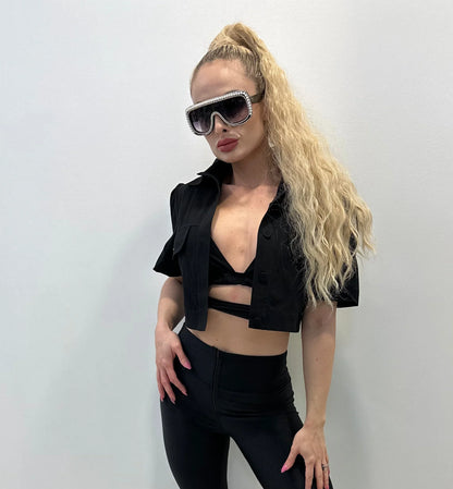 Runs Perfect Black Leggings with Stretch Fit