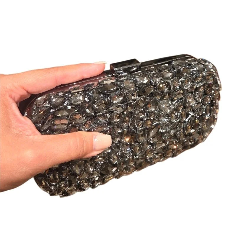Crystal Mirage Luxe Clutch