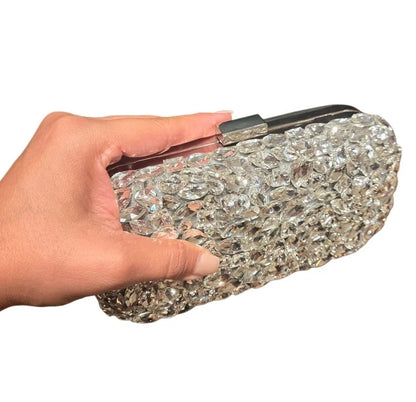 Crystal Mirage Luxe Clutch