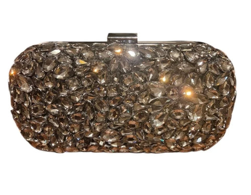 Crystal Mirage Luxe Clutch