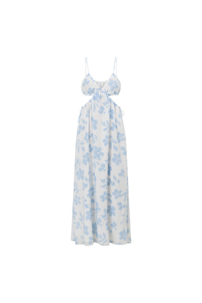 SAMPLE-Elexa Maxi Dress - Honey Floral